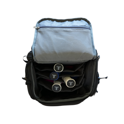 Thrive Elite Hybrid Tour Backpack w/shoe bag - BLACK