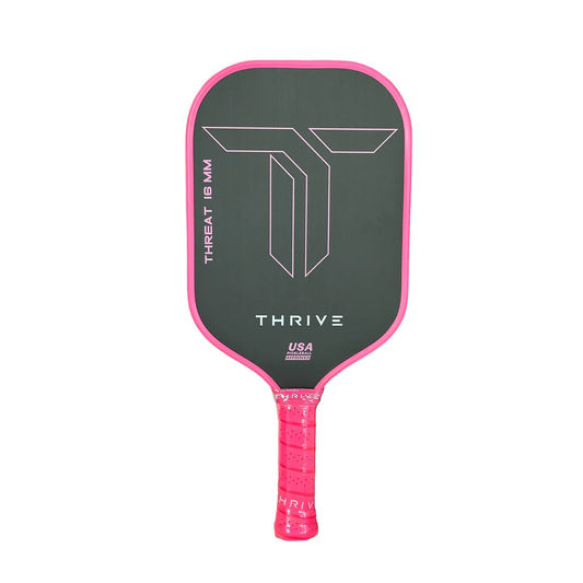THREAT 16 (PINK) Includes custom weight card, paddle cover, paddle eraser, and lead weights.