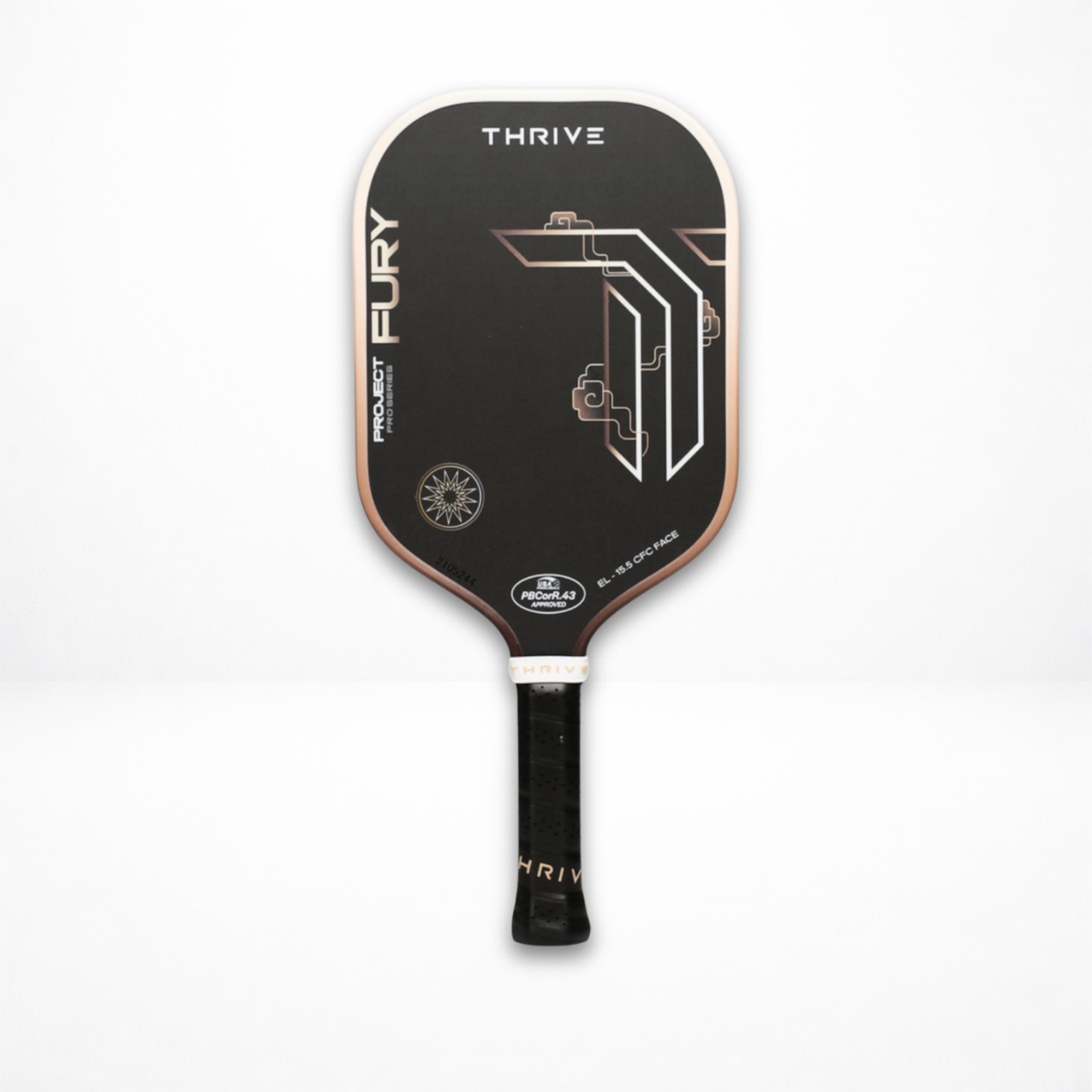 *PRE ORDER* VIETNAM INSPIRED TRANG HUYNH FURY EL 15.5 MM (POWER SERIES)  PRE ORDER INCLUDES:  PADDLE COVER, KEYCHAIN, ERASER, LEAD WEIGHTS, STICKER