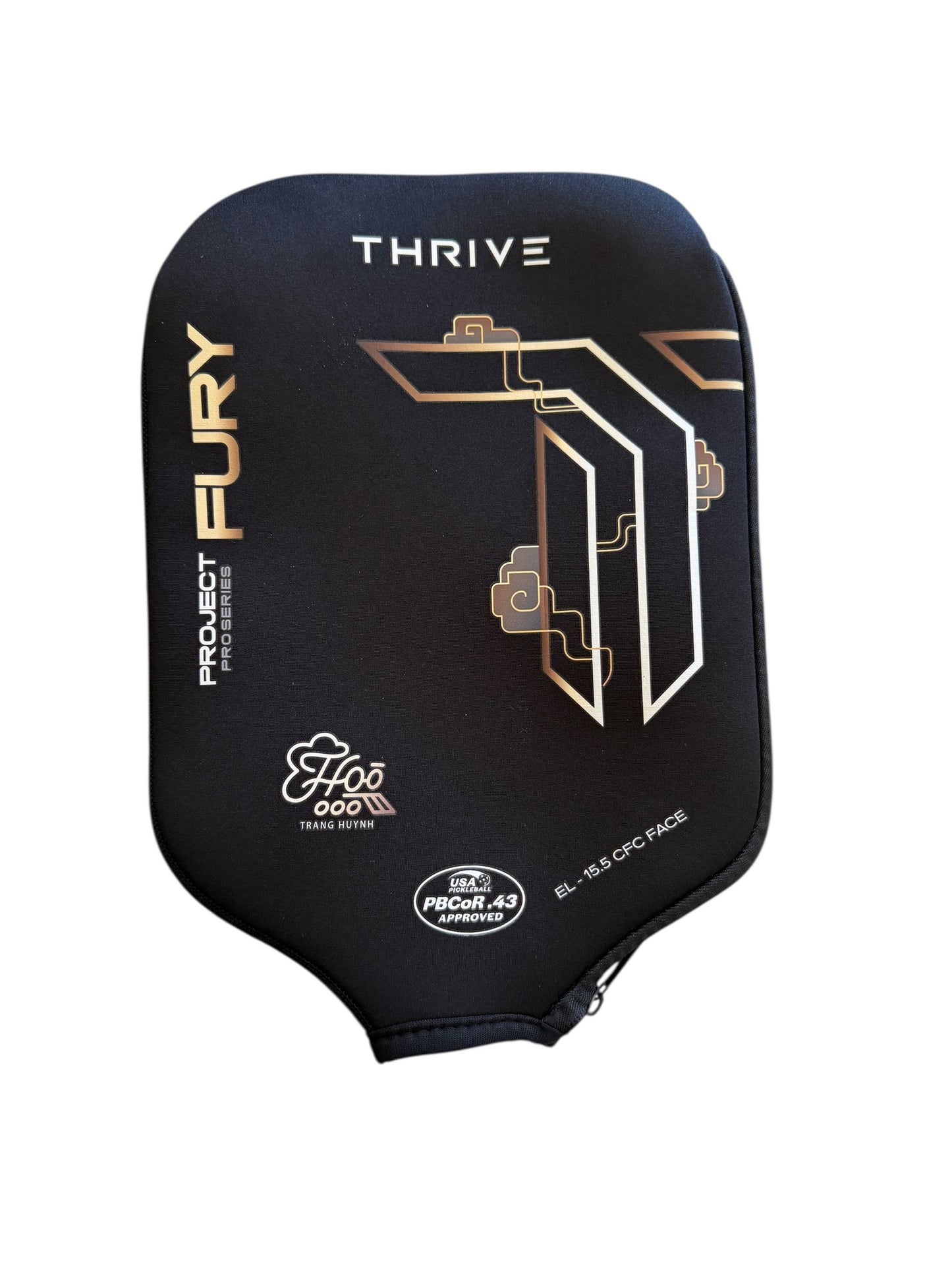 *PRE ORDER* VIETNAM INSPIRED TRANG HUYNH FURY EL 15.5 MM (POWER SERIES)  PRE ORDER INCLUDES:  PADDLE COVER, KEYCHAIN, ERASER, LEAD WEIGHTS, STICKER